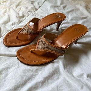 Coach Heeled Sandals